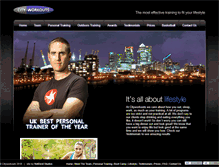Tablet Screenshot of cityworkouts.co.uk